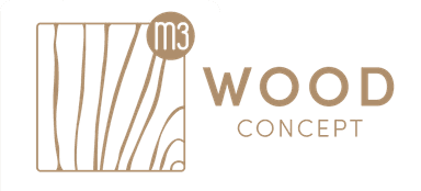 Logo Wood Concept M3 - Menuiserie Tahiti
